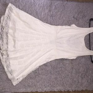 White Laced Dress